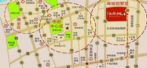 寶安·江南城位置圖