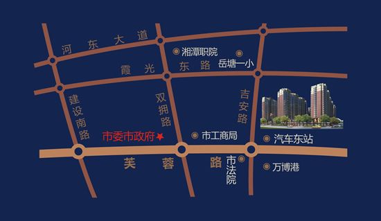 鴻達(dá)金域世家位置圖